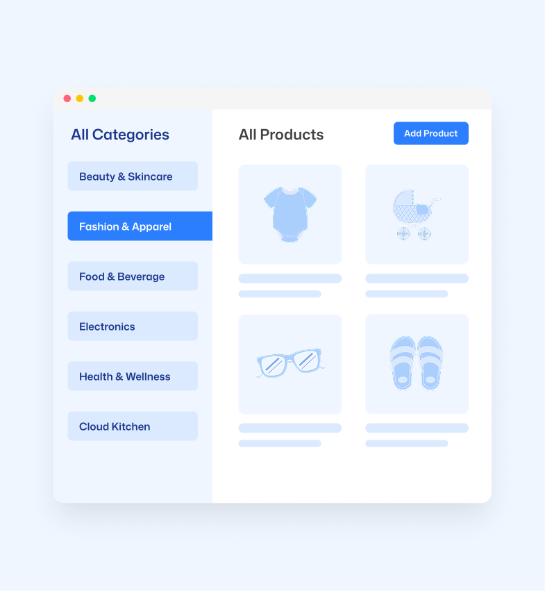 Products & Categories